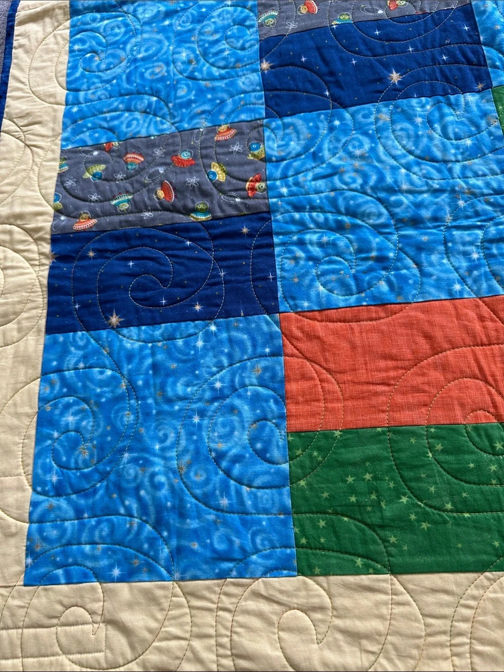 Valley Quilters Alaska Handmade Patchwork Quilt
